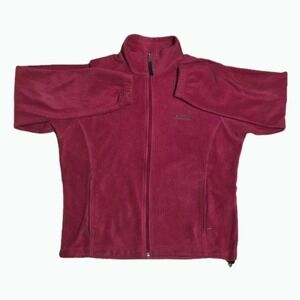 Columbia Women's Benton Springs Full Zip Fleece Jacket‎ Size Large
